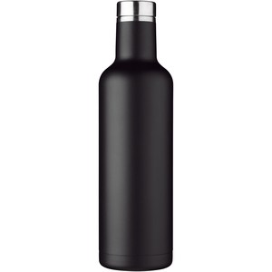 PF Concept 100517 - Pinto 750 ml koper vacuüm geïsoleerde drinkfles Solid Black