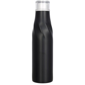 PF Concept 100521 - Hugo 650 ml koper vacuüm geïsoleerde drinkfles met auto verzegeling Solid Black