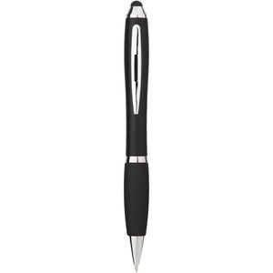 PF Concept 106392 - Nash stylus balpen met gekleurde houder en zwarte grip Solid Black
