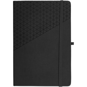 Marksman 106881 - Soft touch patroon A5 notitieboek Solid Black