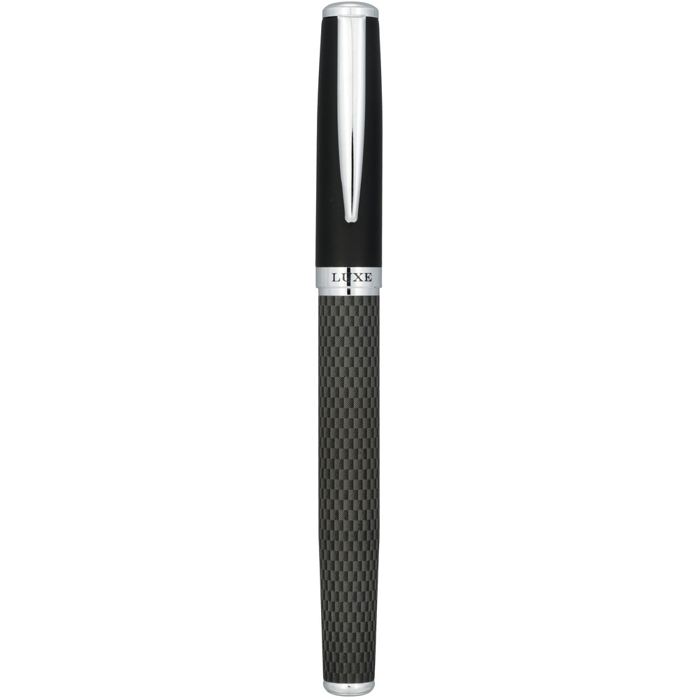 Luxe 107110 - Koolstofvezel cadeauset met twee pennen en etui