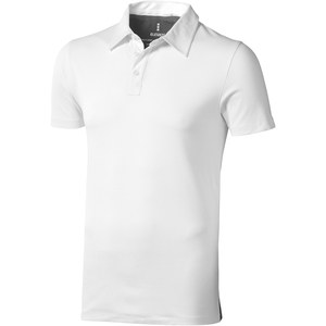 Elevate Life 38084 - Markham stretch herenpolo met korte mouwen White