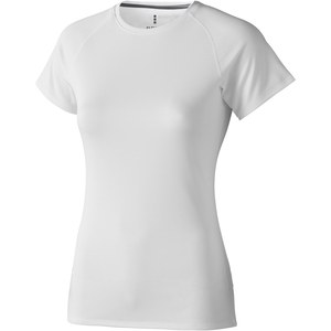 Elevate Life 39011 - Niagara cool fit dames t-shirt met korte mouwen White