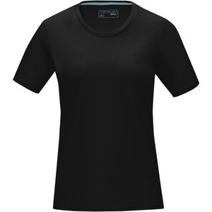 Elevate NXT 37507 - Azurite dames T-shirt met korte mouwen GOTS biologisch textiel Solid Black