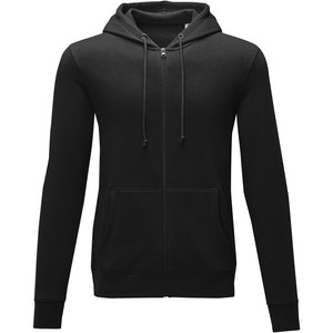 Elevate Essentials 38229 - Theron heren hoodie met ritssluiting  Solid Black