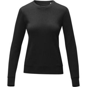 Elevate Essentials 38232 - Zenon dames sweater met crewneck Solid Black