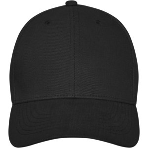 Elevate Life 38678 - Davis 6 panel cap Solid Black