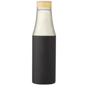 PF Concept 100667 - Hulan koperen vacuüm geïsoleerde roestvrijstalen fles van 540 ml met bamboe deksel