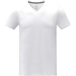 Elevate Life 38030 - Somoto Heren T-shirt met V-hals en korte mouwen  White