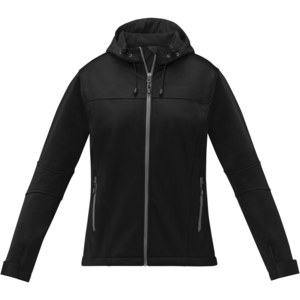 Elevate Life 38328 - Match softshell dames jas Solid Black