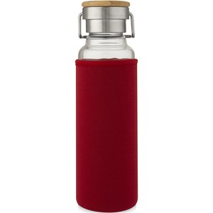 PF Concept 100696 - Thor 660 ml glazen fles met hoes van neopreen Red