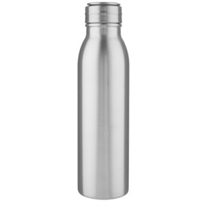 PF Concept 100678 - Harper 700 ml roestvrijstalen drinkfles met metalen lus Silver