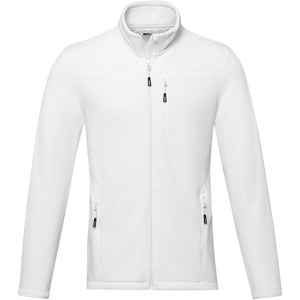Elevate NXT 37529 - Amber GRS gerecycled heren fleece jas met volledige rits White