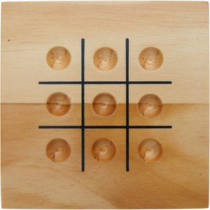 PF Concept 104564 - Strobus houten boter-kaas-en-eieren-spel Natural