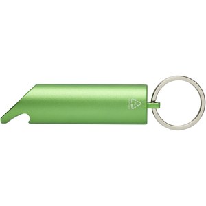 PF Concept 104574 - Flare led-lamp en flesopener van gerecycled aluminium met sleutelhanger