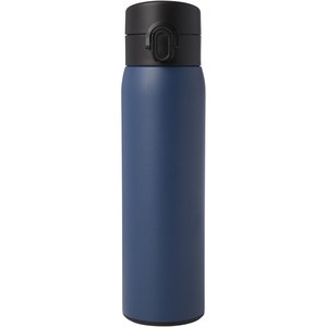 PF Concept 100788 - Sika 450 ml geïsoleerde fles van RCS-gecertificeerd gerecycled roestvrij staal Ocean Blue
