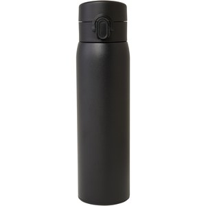 PF Concept 100788 - Sika 450 ml geïsoleerde fles van RCS-gecertificeerd gerecycled roestvrij staal Solid Black