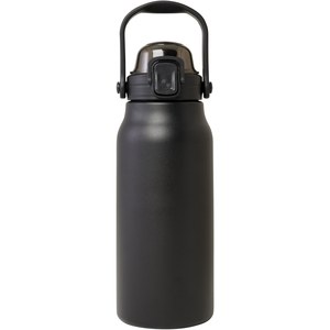 PF Concept 100789 - Giganto 1600 ml vacuüm geïsoleerde fles van RCS-gecertificeerd gerecycled roestvrij staal en koper Solid Black