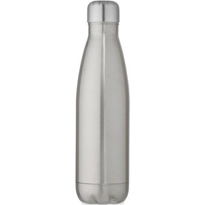 PF Concept 100790 - Cove 500 ml vacuüm geïsoleerde fles van RCS-gecertificeerd gerecycled roestvrij staal  Silver