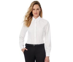 B&C BC722 - Ladies Smart Long Sleeve Poplin Shirt