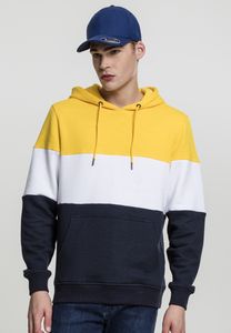 Urban Classics TB1870 - 3-kleurige Hoodie