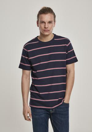 Urban Classics TB2875 - Gekleurd Garen Skate Streep T-shirt