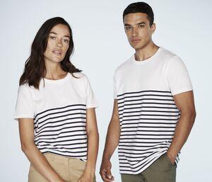 Front Row FR135 - SHORT SLEEVED BRETON T-SHIRT