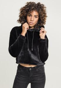 Urban Classics TB2348C - Dames Oversize Korte Teddy Hoodie