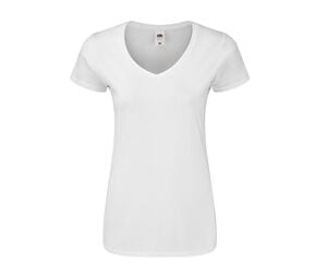 FRUIT OF THE LOOM SC155 - T-shirt femme col V