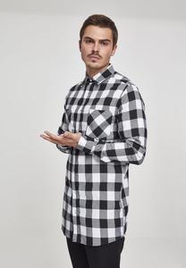 Urban Classics TB1000C - Lang Dambord Flannel Hemd