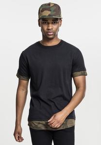 Urban Classics TB1863C - Lange Vorm Camo Inzet T-shirt