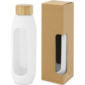 PF Concept 100666 - Tidan fles van 600 ml in borosilicaatglas met siliconen grip