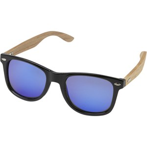 PF Concept 127002 - Hiru gespiegelde gepolariseerde zonnebril van rPET/hout in geschenkverpakking