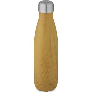 PF Concept 100683 - Cove 500 ml vacuüm geïsoleerde roestvrijstalen fles met houtprint