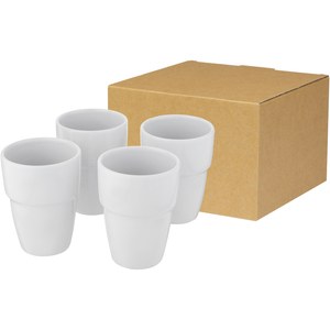 PF Concept 100686 - Staki 280 ml 4-delige geschenkset van stapelbare mokken 