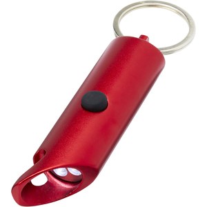 PF Concept 104574 - Flare led-lamp en flesopener van gerecycled aluminium met sleutelhanger