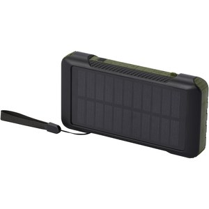 PF Concept 124346 - Soldy RCS gerecyclede plastic powerbank van 10.000 mAh met zonnedynamo